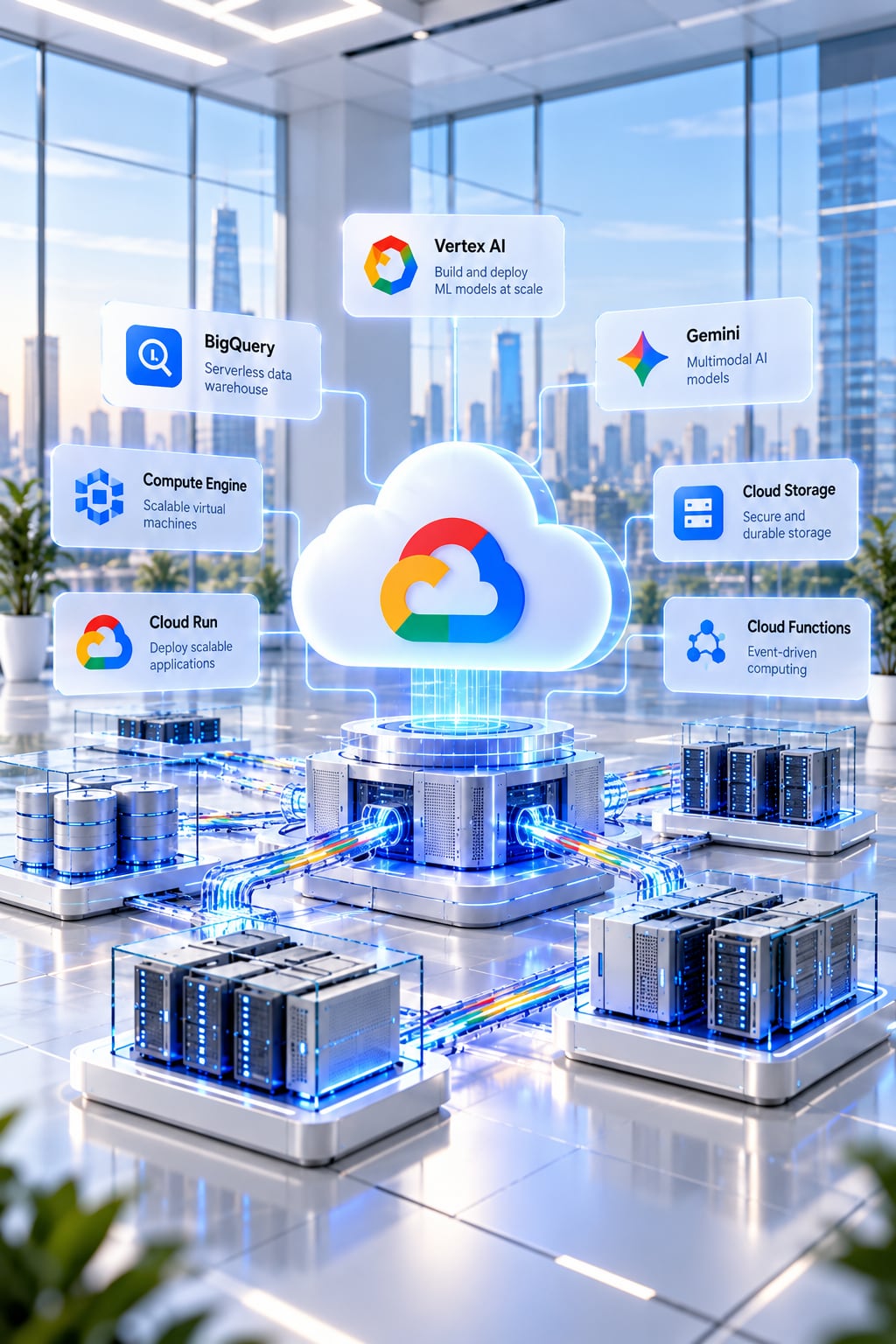 Google Cloud — the services Synthora builds on